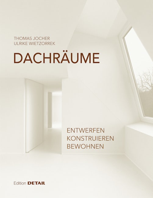 Book cover image for Dachräume ISBN: 9783955533564